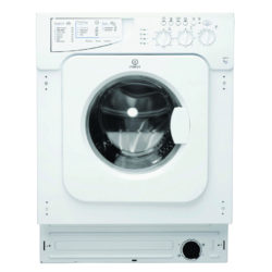 Indesit IWME127 Built-In Washing Machine - White